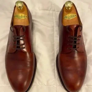 TLB Mallorca Museum Brown Derby Custom Order size 8G UK or 9EE US. TLB Mallorca | Shoes | Tlb Mallorca Museum Brown Derby  main image 2